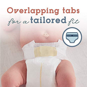 Earth & Eden Baby Diapers, Newborn, 108 Count