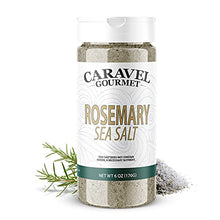 Load image into Gallery viewer, ROSEMARY SEA SALT SHAKER - All Natural Gourmet Sea Salts by Caravel Gourmet
