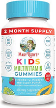 Load image into Gallery viewer, Kids Vitamins | Sugar Free | 2 Month Supply | Kids Multivitamin Gummies Made with Organic Ingredients | Multivitamin for Kids Gummy for Immune Support | Vegan | Non-GMO | Gluten Free | 60 Count
