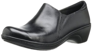 Clarks Women's Grasp Chime Slip-On Loafer, Black, 9.5 M US