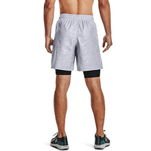 Load image into Gallery viewer, Under Armour Men's Woven Emboss Shorts , Mod Gray (011)/Black , X-Large
