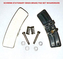 Load image into Gallery viewer, Pair of Schwinn Indoor Cycle Brake Replacement KIT with Hardware for Schwinn Indoor Stationary Exercise Bikes / Cycles / Bicycles -NEW After Market Replacement for (OEM # 92874) | by SBD
