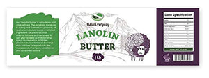 100% Pure Lanolin (anhydrous) - Ultra Refined Butter 1 Lb - Nipple cream - Mustache wax - Helps revitalize and hydrate sensitive skin. Great for making lip balm, hair and skin products.
