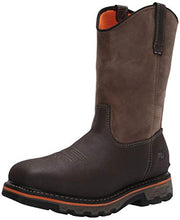 Load image into Gallery viewer, Timberland PRO Men's Pull-On Work Boots Industrial, Brown Turkish Coffee Distressed, 9.5
