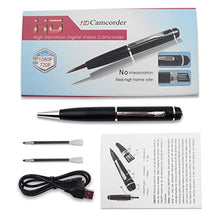 Load image into Gallery viewer, CAMXSW Hidden Pen Camera, Hidden Spy Pen Camera Tech Gadget 1080P High Reslution DVR, Video Camcorder, Webcam, HD Business Portable Spy Pen Camera, Mini Security &amp; Surveillance
