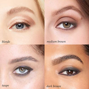Julep Brow 101 - 2-in-1 Eyebrow Pencil and Tinted Brow Gel - Taupe - Waterproof - Thickening Silk Fibers - All Day Hold - Fill Define and Shape Brows