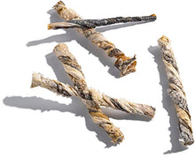 Load image into Gallery viewer, Jack&amp;Pup Fish Skins for Dogs Healthy Dog Treats Small Dogs, Premium Fish Skin Dehydrated Dog Treats for Large Dogs, All Natural Dog Treats for Medium Dogs, Omega 3 Fish Treats for Dogs (18 Pack)
