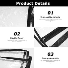 Load image into Gallery viewer, VOONKE Wagon Rain Cover, Push-Pull Wagon Rain Cover Canopy,Folding Wagon Canopy Attachment, Suitable for Outdoor Camping Picnic Waterproof Transparent Wagon Cover（Suitable for Half-Folded Wagon）
