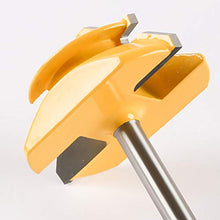 Load image into Gallery viewer, KOWOOD Router bit, 3/4” Cutting Height, 45 Degree Lock Miter Router Bit 1/4 Inch Shank…
