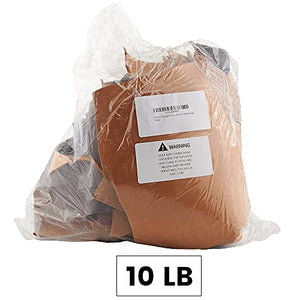 10 lbs Leather Scrap - Large Pieces of Full Grain Leather Cowhide Remnants Bag - Design & Make Crafts - Mixed Colors