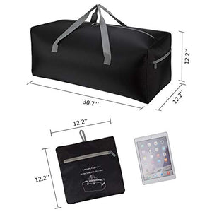 Foldable Duffel Bag 30" / 75L Lightweight with Water Rresistant for Travel
