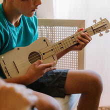 Load image into Gallery viewer, Benarita 3D Wooden Ukulele Puzzle Model DIY Kits for Teens and Adults
