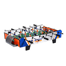 Load image into Gallery viewer, Rally and Roar Tabletop Foosball Mini Soccer Game, 2 Balls, 6 Player Rows, and Built In Scoreboard
