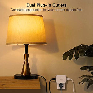 Outdoor Dimmer Plug 1Pack+Indoor Dimmable Smart Plug 1Pack Bundles
