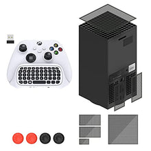 Load image into Gallery viewer, Dust Filter Cover Top Case Dust Proof Filter Cover for Xbox Series X- 2 Pack and Wireless Controller Keyboard for Xbox Series X/Series S/Xbox One/S/Controller Gamepad
