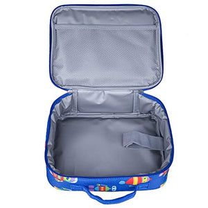 Wildkin Insulated Lunch Box for Boys and Girls, Perfect Size for Packing Hot or Cold Snacks for School and Travel, Mom's Choice Award Winner, BPA-Free, Olive Kids (Robots)