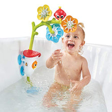 Load image into Gallery viewer, Yookidoo Baby Bath Mobile - Spinning Flowers and Swiveling Fountain for Newborn and Toddler Bath Time Sensory Development (Tub Not Included) - Attaches to Any Size Tub Wall - 0-2 yrs.

