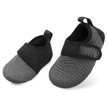 Load image into Gallery viewer, L-RUN Baby Soft Sole Shoes First Walker Barefoot Skin Grey 12-18 Months=EU19-20
