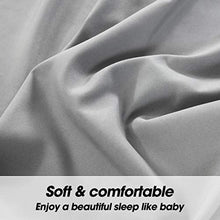 Load image into Gallery viewer, EASELAND Queen Size 6-Pieces Bed Sheets Set 1800 Series Microfiber Wrinkle &amp; Fade Resistant,Deep Pocket,Hypoallergenic Bedding Set,Queen,Grey
