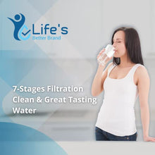 Load image into Gallery viewer, Life Ionizer - Alkaline Water Filter Replacements for Pitcher fits Brita - Pack of 3 Brita Style Replacement Filters

