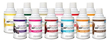 Load image into Gallery viewer, Health Gards AE-KIT Hospeco Metered Aerosols, Mixed Fragrances of Fresh Linen, Mango, Vanilla, Vineyard, Baby Powder, Sunburst, Fresh Garden, Tropical Tradewinds, Cinnamon Spice, Citrus Grove, Orchard Spice, Fruit Basket (Pack of 12)
