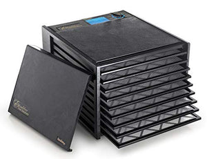 Excalibur 9-Tray Electric Food Dehydrator with Adjustable Thermostat For Temperature Control Patented Technology For faster & Efficient 15 Square Feet Drying Space, Black