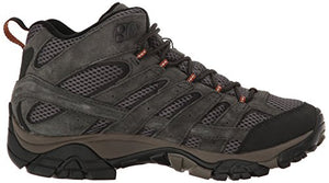 Merrell Men's Moab 2 Mid Waterproof Hiking Boot, Beluga, 10.5 M US