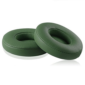Solo 2.0/3.0 Replacement Earpads, JARMOR Memory Foam Ear Cushion Cover for Beats Solo 2.0/3.0 Wireless On Ear Headphones ONLY (Turf Green)