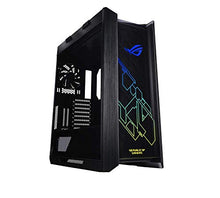 Load image into Gallery viewer, Asus ROG Strix Helios GX601 RGB Mid-Tower Computer Case for up to EATX Motherboards with USB 3.1 Front Panel, Smoked Tempered Glass, Brushed Aluminum and Steel Construction, and Four Case Fans, Black

