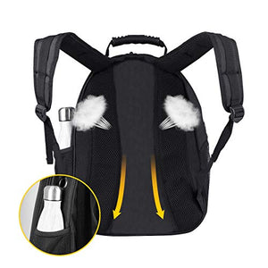 Giantex Astronaut Pet Cat Dog Puppy Carrier Travel Bag Space Capsule Backpack Breathable (Golden)