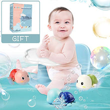 Load image into Gallery viewer, Baby Bath Seat, Bath Seat for Babies 6 Months &amp; Up, Infant Bath Seat| Baby Bathtub Seat - Provides Backrest Support and Suction Cups for Stability, with 3pcs Swimming Turtle Bath Toys, Gift for Baby.
