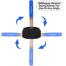 Load image into Gallery viewer, Spurtar Brake Caliper Press Tool, Brake Caliper Tool Spreader, 4 in 1 Universal Disc Brake Caliper Compression Tool Ratchet Piston Spreader Automotive Tools for Car Brake Repair &amp; Instalation Blue

