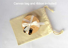 Load image into Gallery viewer, Baby Monthly Cards, Reusable,Baby Gift Sets, Blocks Stickers, Set of 14 - Includes Elegant Drawstring Bag w/Wood Gift Tag
