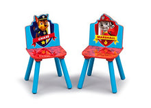 Load image into Gallery viewer, Delta Children Kids Table and Chair Set With Storage (2 Chairs Included) - Ideal for Arts &amp; Crafts, Snack Time, Homeschooling, Homework &amp; More, Nick Jr. PAW Patrol
