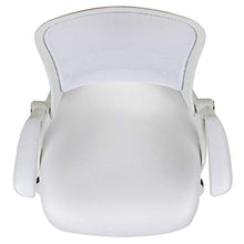 Load image into Gallery viewer, Flash Furniture High Back White Mesh Ergonomic Swivel Office Chair with White Frame and Flip-up Arms
