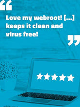 Load image into Gallery viewer, Webroot Antivirus Software 2022 | Protection against Computer Virus, Malware, Phishing and more | 3-Device | 1-Year Subscription | Keycard
