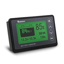 Load image into Gallery viewer, Renogy 500A Battery Monitor, High and Low Voltage Programmable Alarm, Voltage Range 10V-120V and up to 500A, Compatible with 12V Lithium Sealed, Gel, Flooded Batteries
