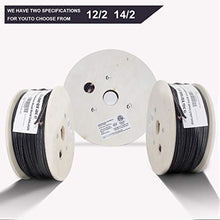 Load image into Gallery viewer, Zonegrace 12AWG 2-Conductor 12/2 Direct Burial Wire for Low Voltage Landscape Lighting, 265ft
