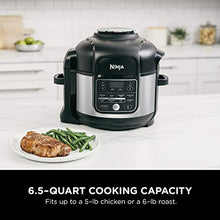 Load image into Gallery viewer, Ninja OS301 Foodi 10-in-1 Pressure Cooker and Air Fryer with Nesting Broil Rack, 6.5 Quart, Stainless Steel

