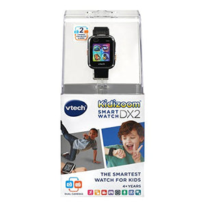 VTech KidiZoom Smartwatch DX2, Black (Amazon Exclusive)
