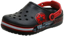 Load image into Gallery viewer, Crocs Kids’ Star Wars Light Up Clog | Light Up Shoes , Darth Vader, 12 Little Kid

