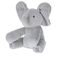 Load image into Gallery viewer, Baby GUND Animated Flappy the Elephant Stuffed Animal Plush, Gray, 12&quot;
