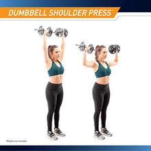 Load image into Gallery viewer, Marcy Standard Size Curl Bar and Dumbbell Handle Set with 6 Spring Collars SDC-10.1
