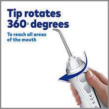 Load image into Gallery viewer, Waterpik Cordless Advanced Water Flosser For Teeth, Gums, Braces, Dental Care With Travel Bag and 4 Tips, ADA Accepted, Rechargeable, Portable, and Waterproof, White WP-560
