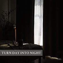 Load image into Gallery viewer, White Sliding Door Curtains 100% Blackout Extra Wide Curtain Panels Sliding Glass Door Curtains Thermal Insulated Patio Door Curtains(W100 x L84 1 Panel, White)
