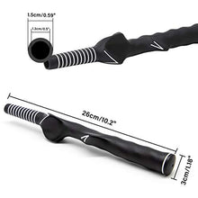 Load image into Gallery viewer, Golf Swing Grip 2pack,Golf Club Grip,Trainers Practice Tool Aid, Golf Swing Trainer Training Grip for Left and Right Hand Training Arm Band (for Gentlemen(RH)+Swing Arm Band)
