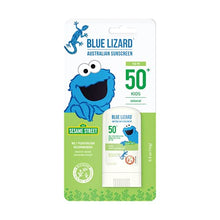 Load image into Gallery viewer, BLUE LIZARD Mineral Sunscreen Stick with Zinc Oxide SPF 50+ Water Resistant UVA/UVB Protection Easy to Apply Fragrance Free, Kids, Unscented, 5 Oz
