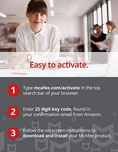 McAfee AntiVirus Protection Plus 2022 | 10 Device | Internet Security Software, 1 Year - Download Code