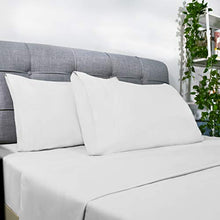 Load image into Gallery viewer, HOMEIDEAS Bed Sheets Set Extra Soft Brushed Microfiber 1800 Bedding Sheets - Deep Pocket, Wrinkle &amp; Fade Free - 4 Piece(Queen,White)
