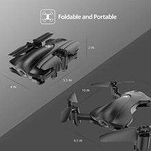 Load image into Gallery viewer, Holy Stone GPS Drone FPV Drones with Camera for Adults 1080P HD, Foldable Drone for Beginners, RC Quadcopter with GPS Return Home, Follow Me, Altitude Hold and 5Ghz WiFi Transmission Live Video, HS165
